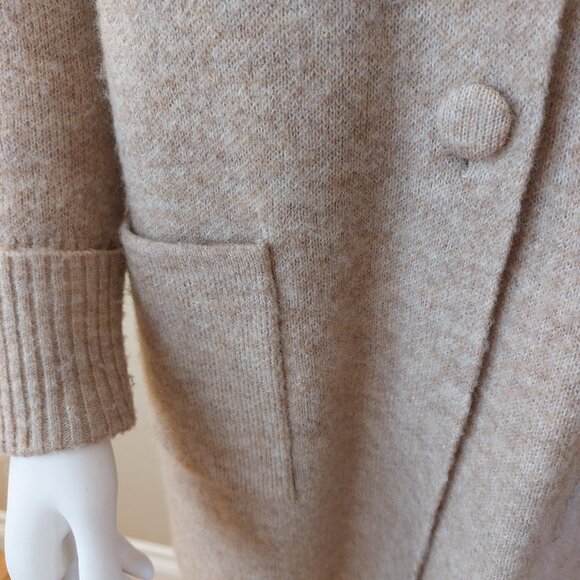 Ellen Tracy Long Knit Sweater Cardigan Coat - Picture 7 of 15